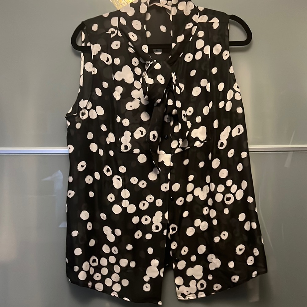 Ann Taylor Loft sleeveless blouse size xl
